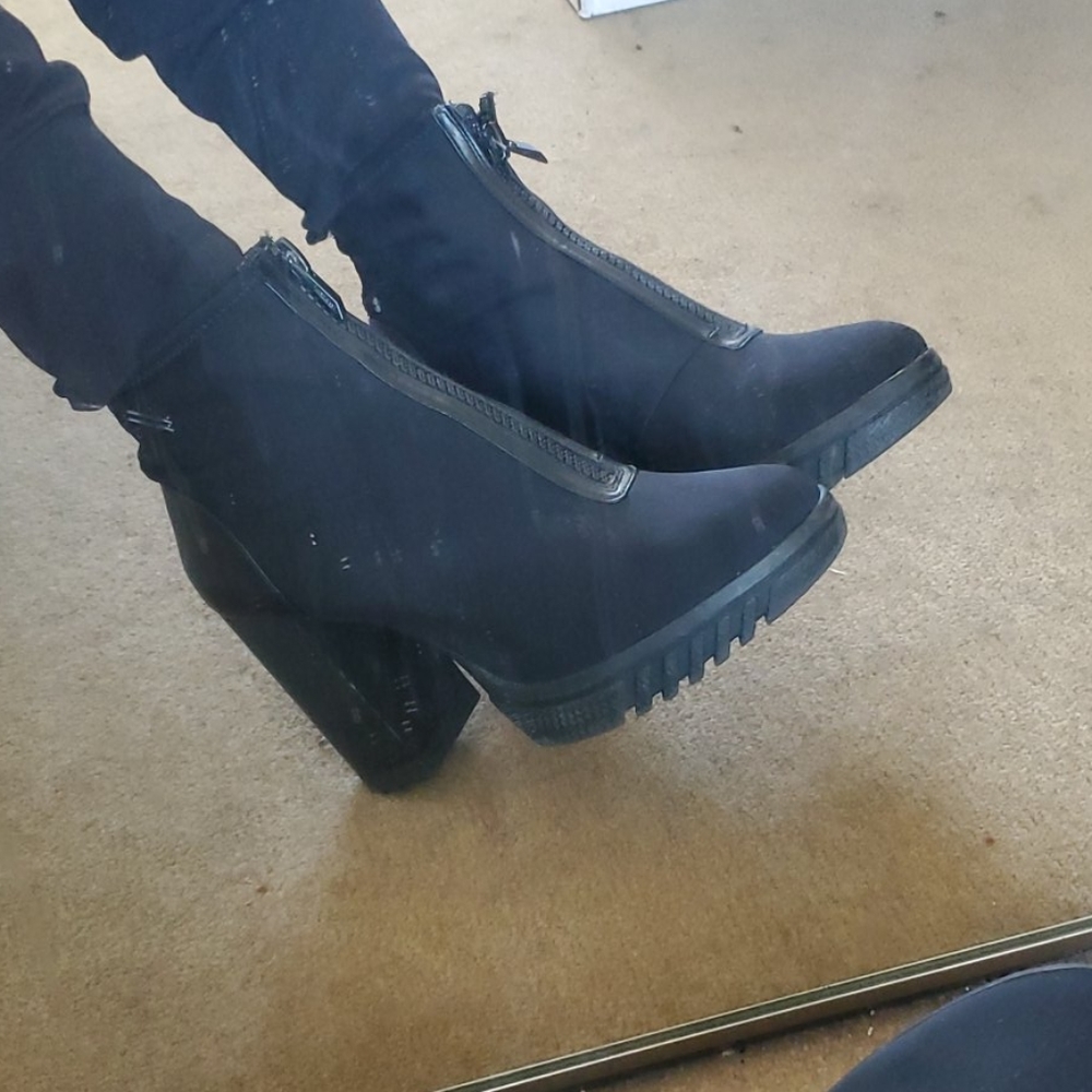 Zara Lug Sole Boots